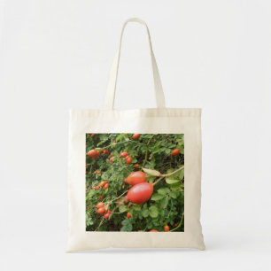 Juicy Röd ros Hips Tote Bag Tygkasse