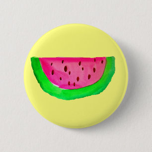 Juicy rosa vattenmelon knapp