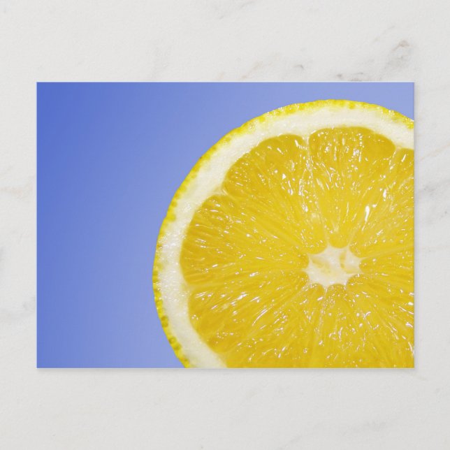 Juicy Slice of Lemon Vykort (Framsida)