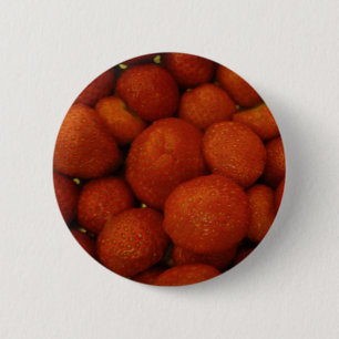 Juicy Strawbär Button Knapp