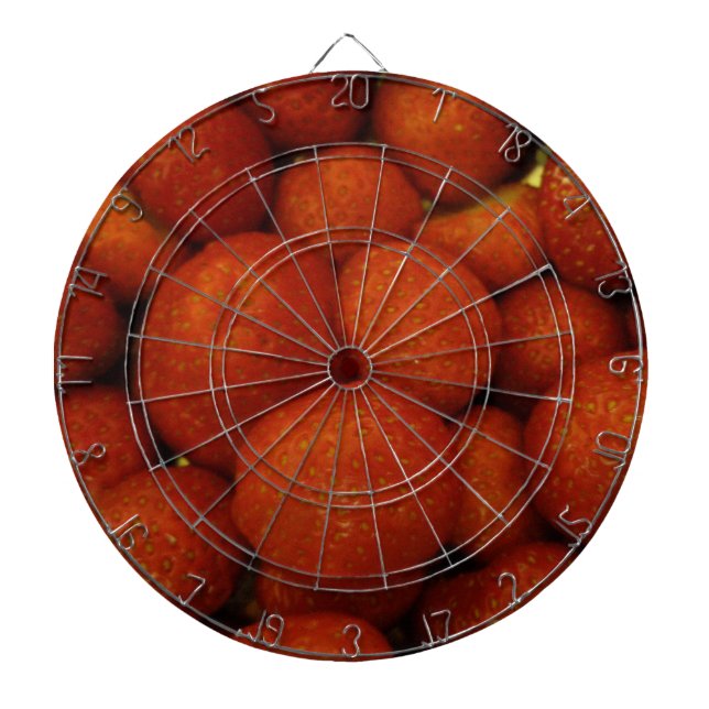 Juicy Strawbär Dart Board Piltavla (Framsidan)