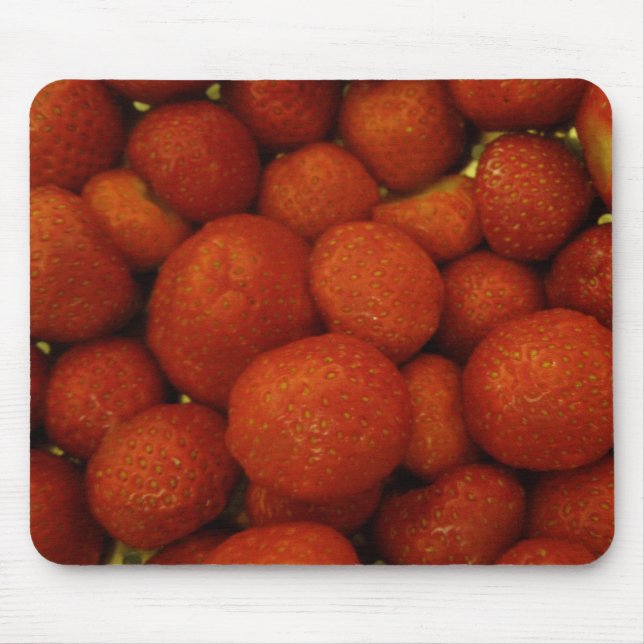 Juicy Strawbär Mousepad Musmatta (Framsidan)