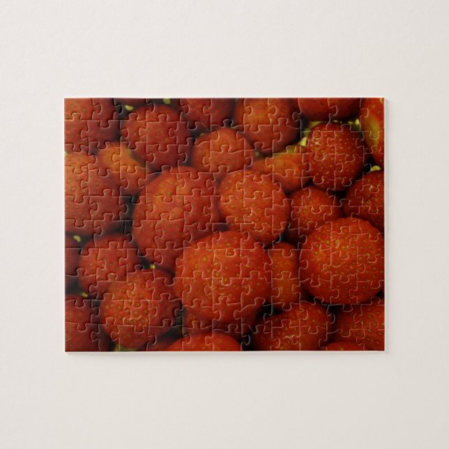 Juicy Strawbär Puzzle Pussel (Horisontell)