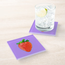 Juicy Strawberry in Pop Art Stil