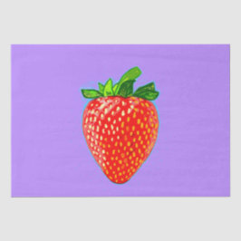Juicy Strawberry in Pop Art Stil