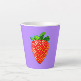 Juicy Strawberry in Pop Art Stil