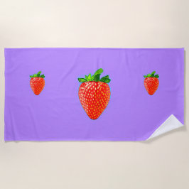 Juicy Strawberry in Pop Art Stil