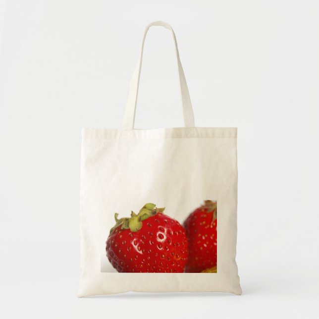 Juicy Strawberry-påse Tygkasse (Framsidan)
