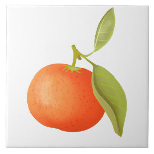 Juicy tangerine kakelplatta