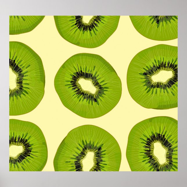 Juicy Tropical Fruits: Vibrant Summer Poster (Framsidan)