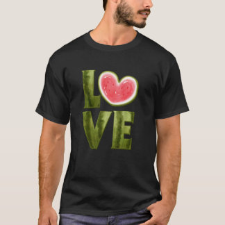 Juicy Watermelon Älskare sommardagsljus - Coola Fr T Shirt