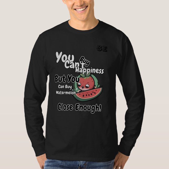 Juicy Watermelon Delight T Shirt (Framsida)