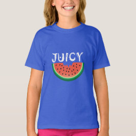 Juicy Watermelon - Girls'Basic T-Shirt