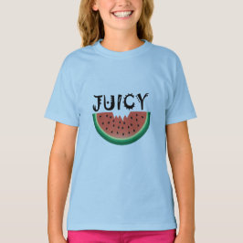 Juicy Watermelon - Girls'Basic T-Shirt