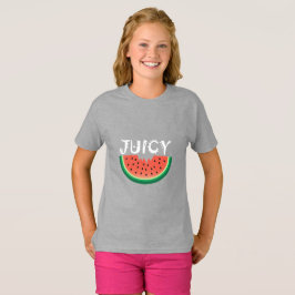 Juicy Watermelon - Girls'Basic T-Shirt