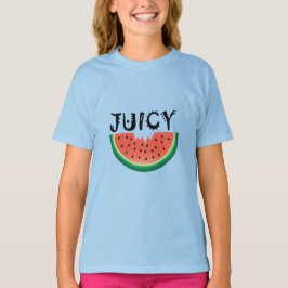 Juicy Watermelon - Girls'Basic T-Shirt