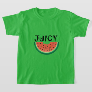 Juicy Watermelon - Girls'Basic T-Shirt