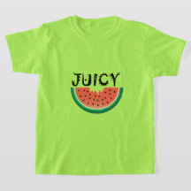 Juicy Watermelon - Girls'Basic T-Shirt