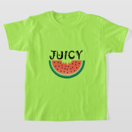 Juicy Watermelon - Girls'Basic T-Shirt
