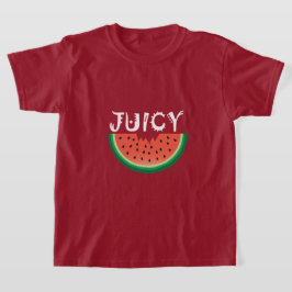 Juicy Watermelon - Girls'Basic T-Shirt