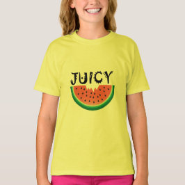 Juicy Watermelon - Girls'Basic T-Shirt