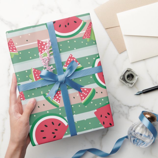 Juicy Watermelon Presentpapper (Gifting)