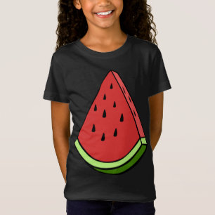 Juicy Watermelon Segce Wedge Fruit Graphic Hallsku T Shirt