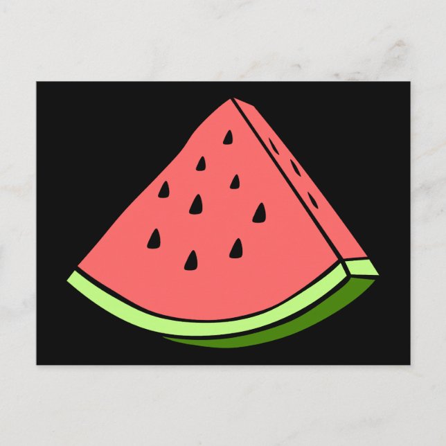 Juicy Watermelon Vykort (Framsida)