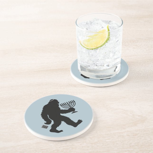 Juish Bigfoot Hanukkah Chanukah Humor Superskoj Underlägg (Sidan)
