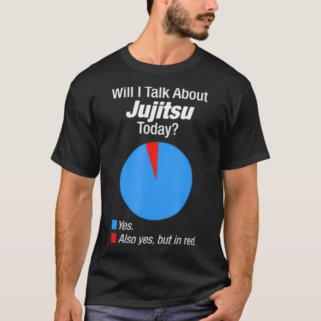 Jujitsu Jiu Jitsu Älskare Obssed Gift T Shirt (Framsida)