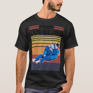 Jujutsu free cuddling brazilian jiu jitsu-kläder t shirt