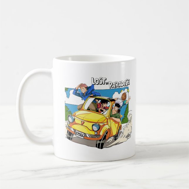 Jujutsu Kaisen Borttappad i Paradise Kaffemugg (Vänster)