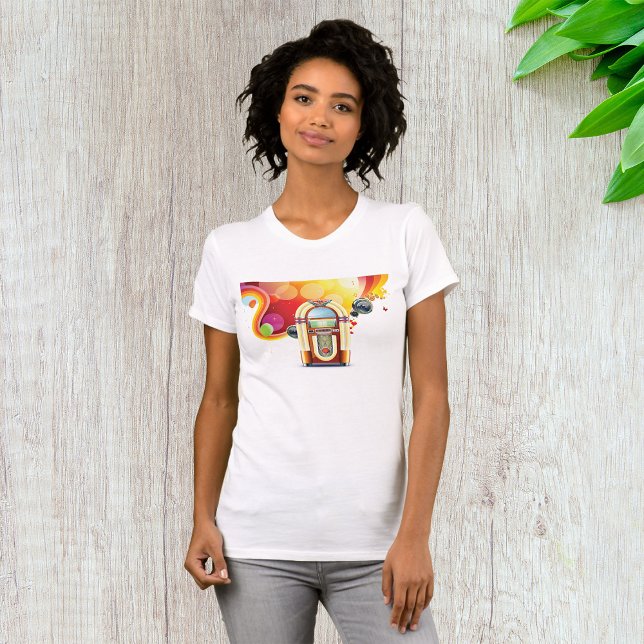 Juke Box Music Womens T-Shirt (Skapare uppladdad)