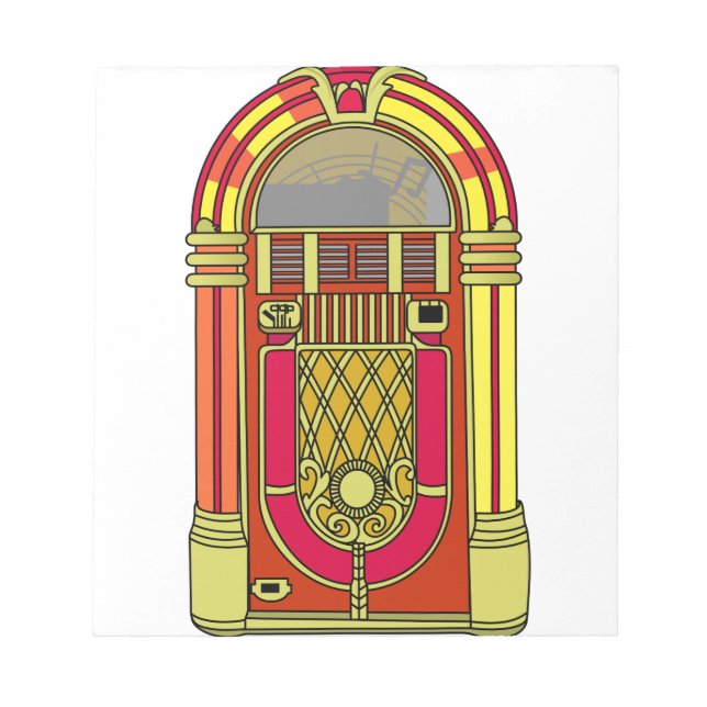 Jukebox Anteckningsblock (Framsida)
