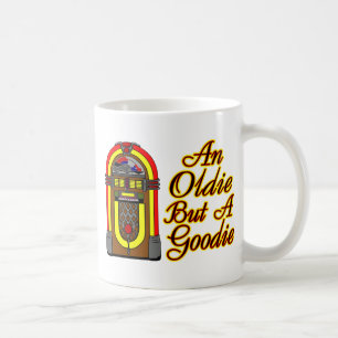 Jukebox en Oldie men en Goodie Kaffemugg