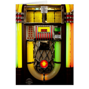 Jukebox Hälsningskort