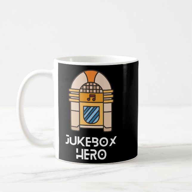 Jukebox-hjälten Fars dag Kaffemugg (Vänster)