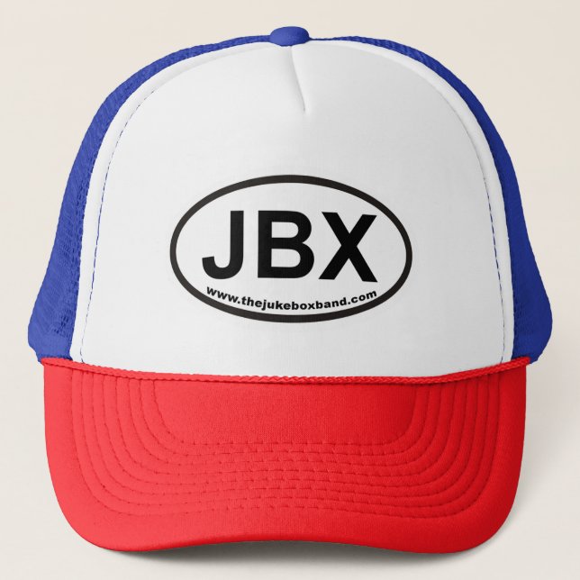 Jukebox "JBX"-Truckerkeps - Många Färg Keps (Framsida)