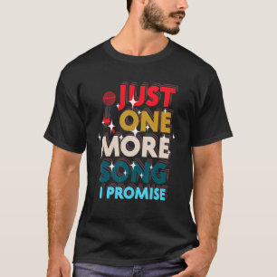 Jukebox Karaoke Singer - bara en Sång i promis T Shirt