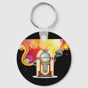 Jukebox Keychain Nyckelring