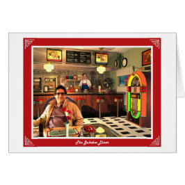 Jukebox-Middagen Hälsningskort