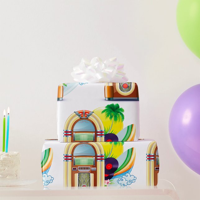 Jukebox Music Presentpapper (Skapare uppladdad)