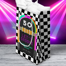 Jukebox Retro Checkerboard 50:e Födelsedagsfesten