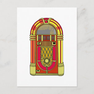 Jukebox Vykort
