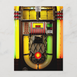 Jukebox Vykort