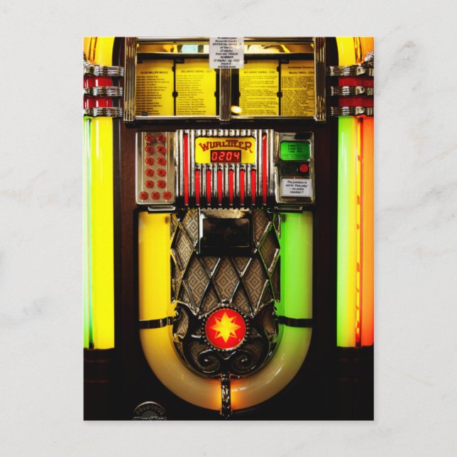 Jukebox Vykort (Framsida)