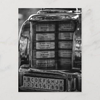 Jukebox-vykort Vykort