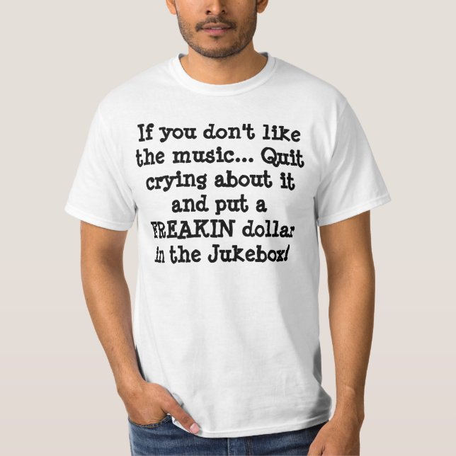 Jukeboxutslagsplats T Shirt (Framsida)