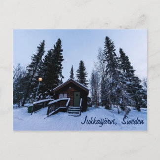 Jukkasjärvi Sverige Postcard Vykort