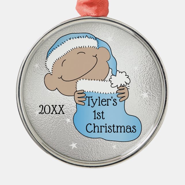 Jul1st jul Light Blue Ornament (Framsidan)